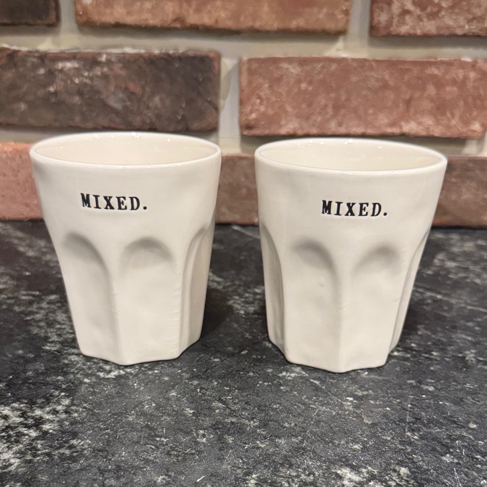 Rae Dunn cocktail glasses